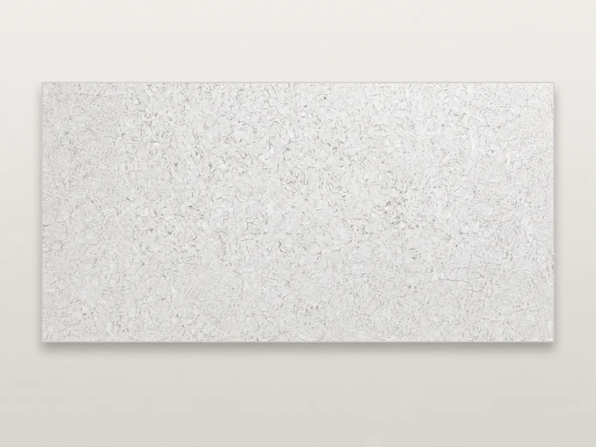 Silver Speckle quartz slab pattern