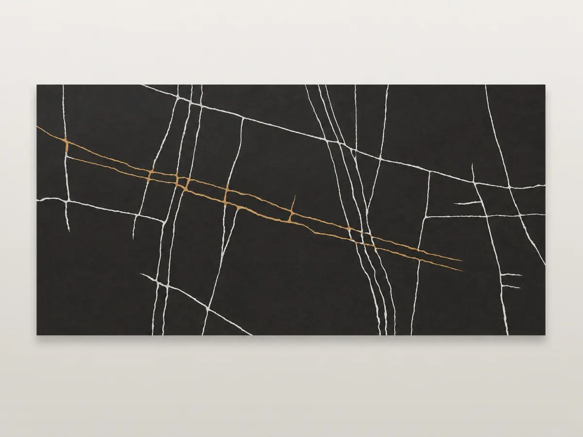 Saint Laurent quartz slab pattern