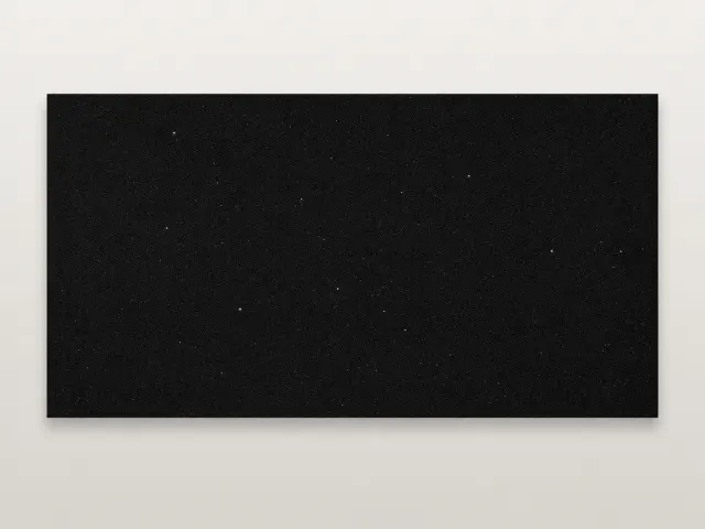 Black Galaxy quartz surface