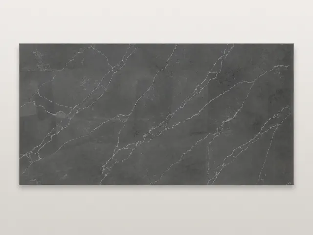 Charcoal Marble quartz surface