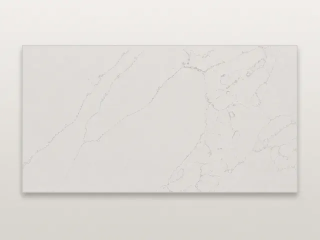 Soft Carrara quartz surface