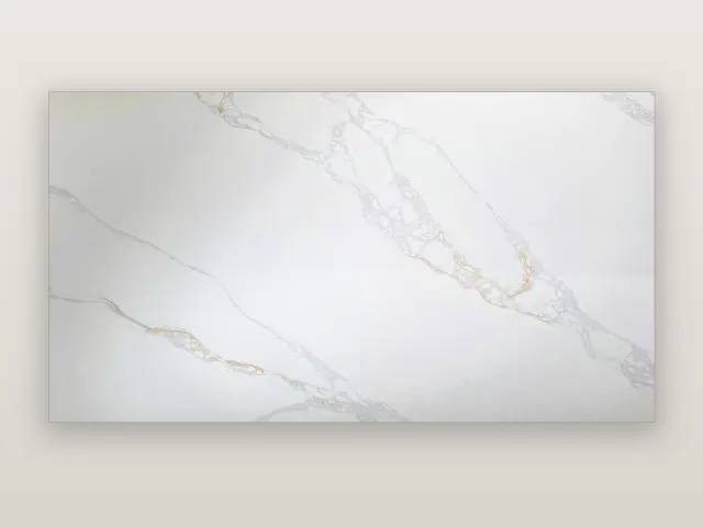 Calacatta Gold Thread quartz surface