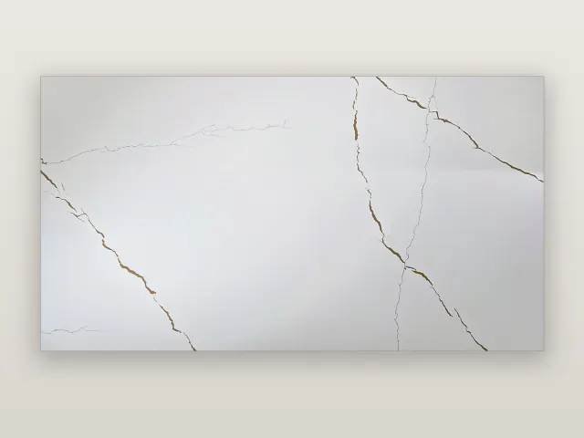 Calacatta Gold Cross quartz surface