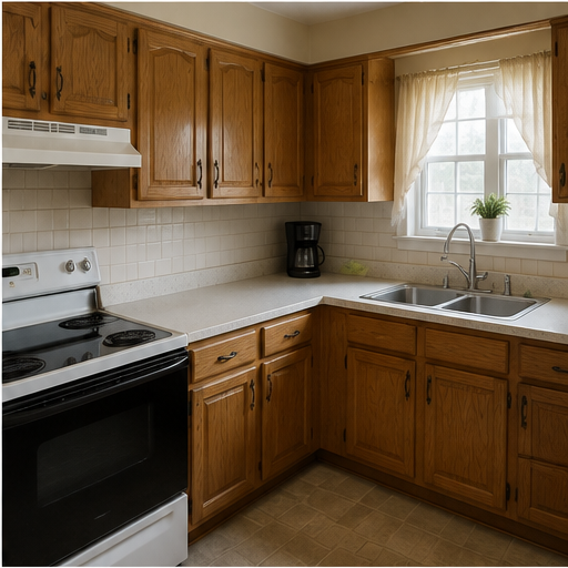 White Speckle kitchen reference 3