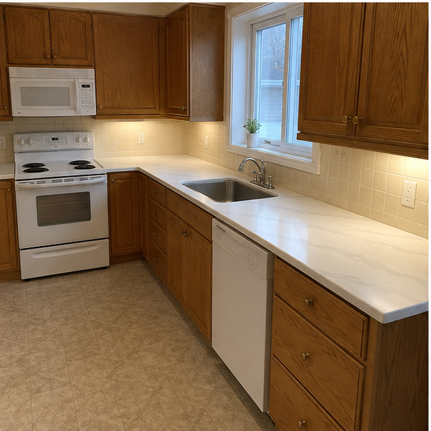 Calacatta White kitchen reference 2