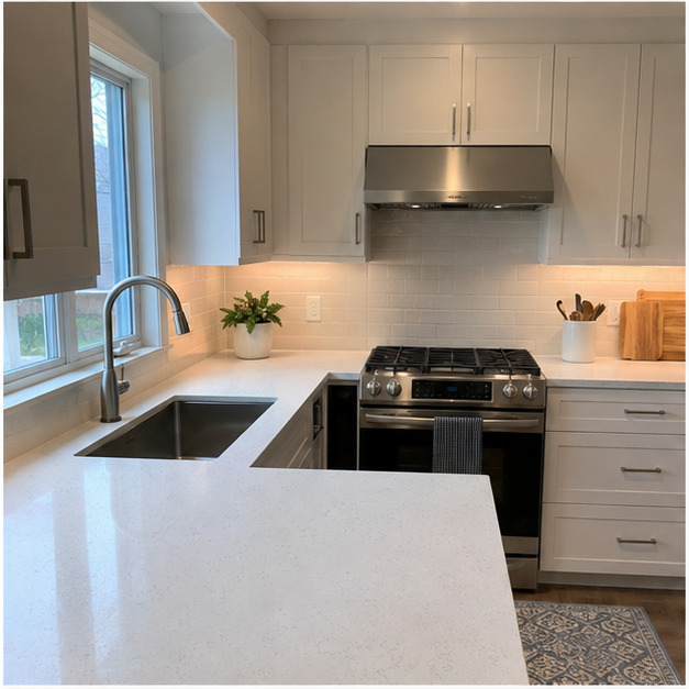 Misty White kitchen reference 1