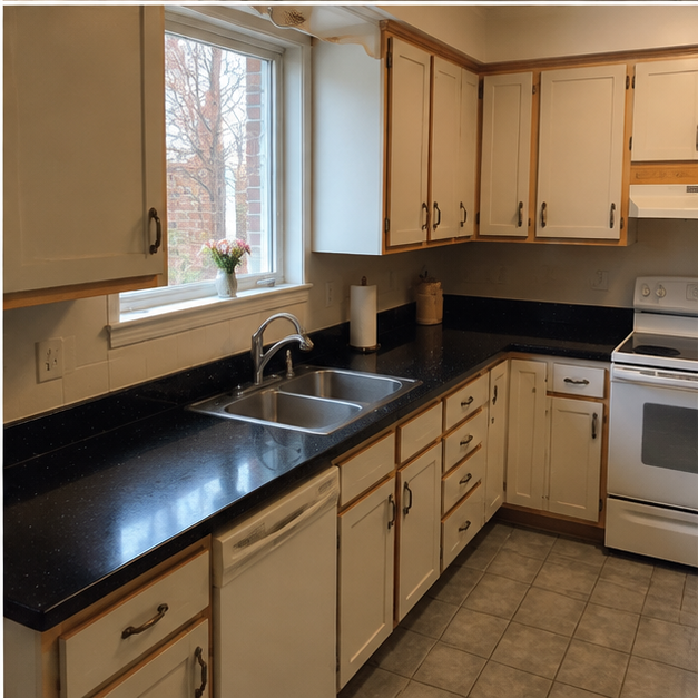 Black Galaxy kitchen reference 4