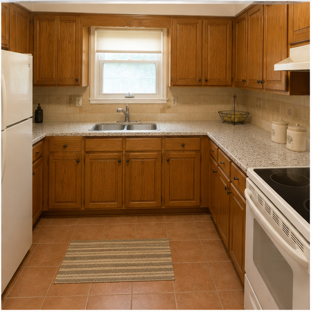 Brown Speckle kitchen reference 4