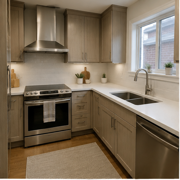 Frost White kitchen reference 1