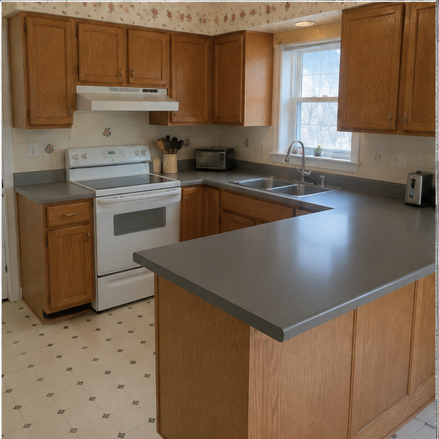 Concrete Grey kitchen reference 3