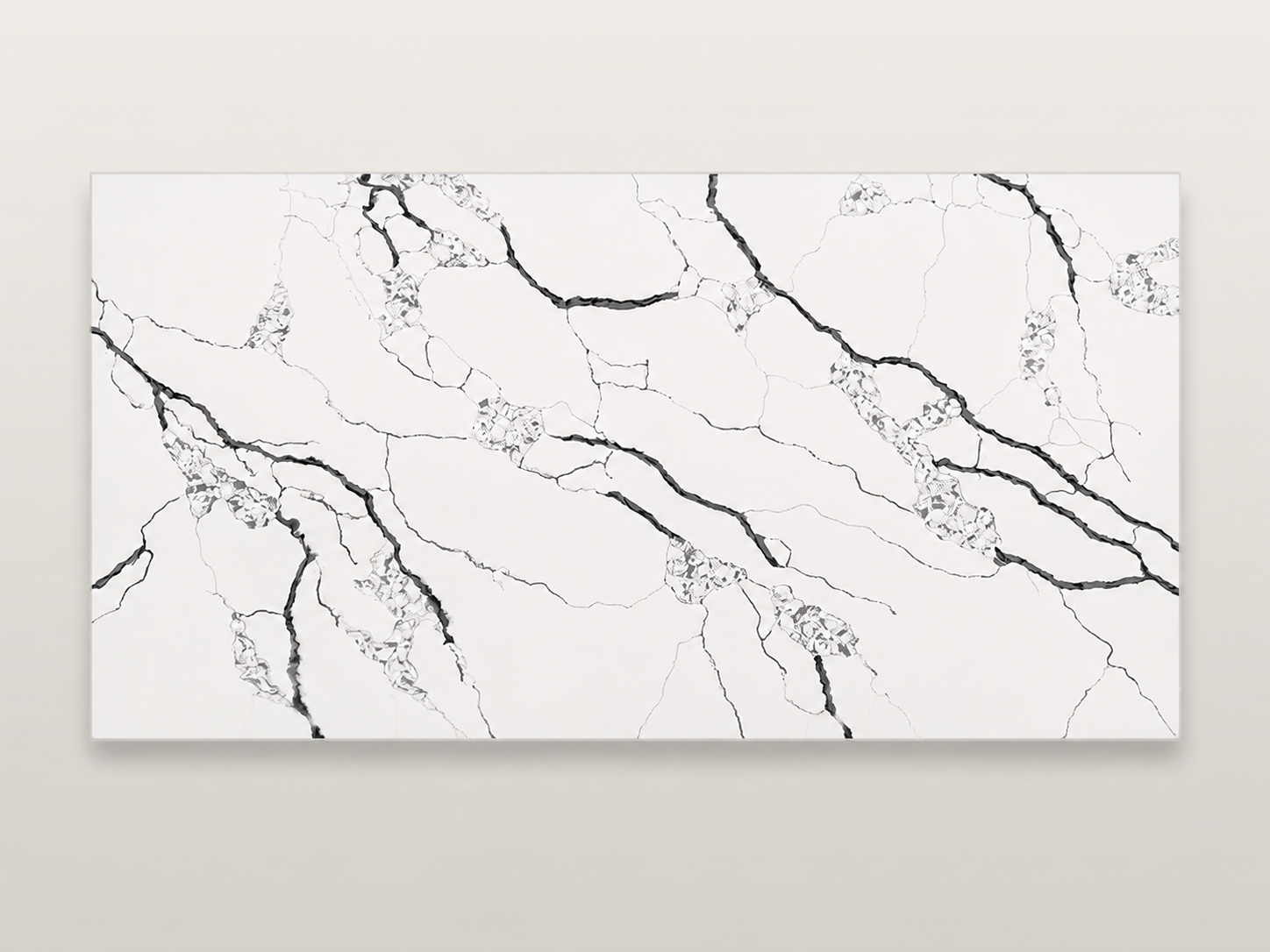 Statuario Bold quartz material reference