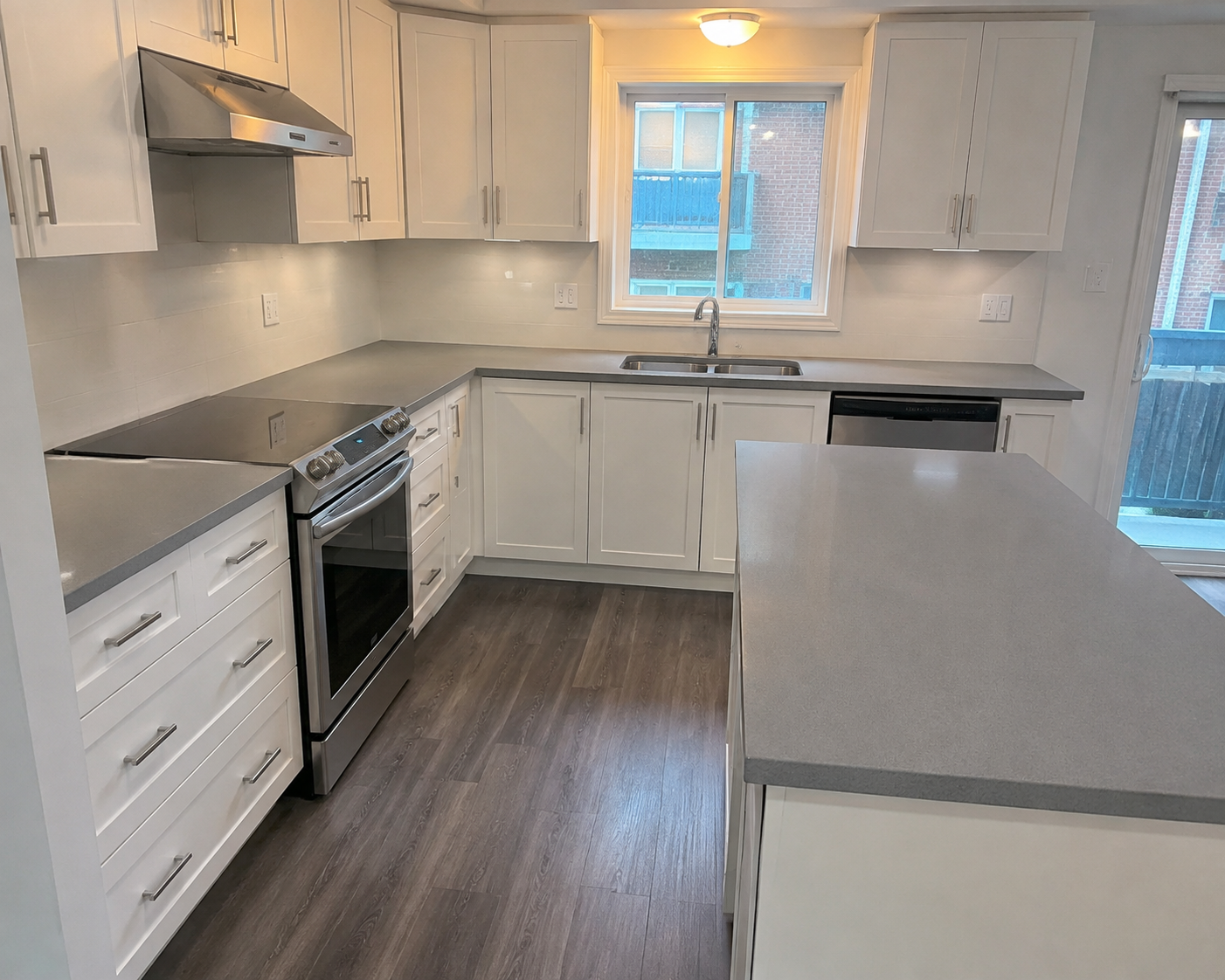 Satin Grey kitchen reference 1