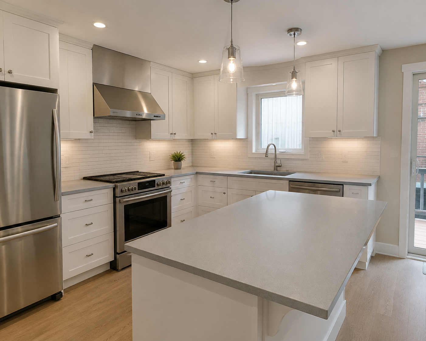 Satin Grey kitchen reference 2