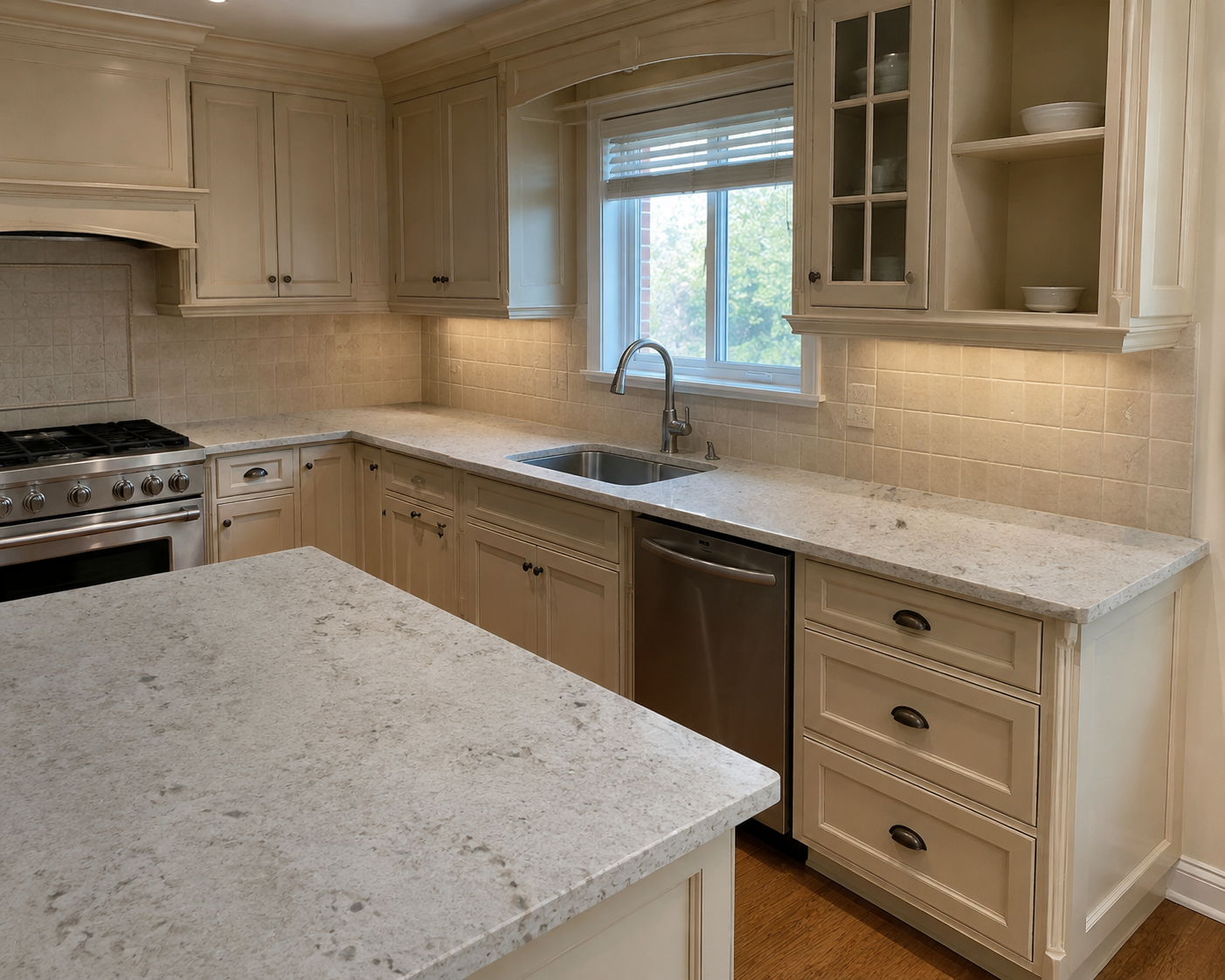 Silver Grey kitchen reference 4