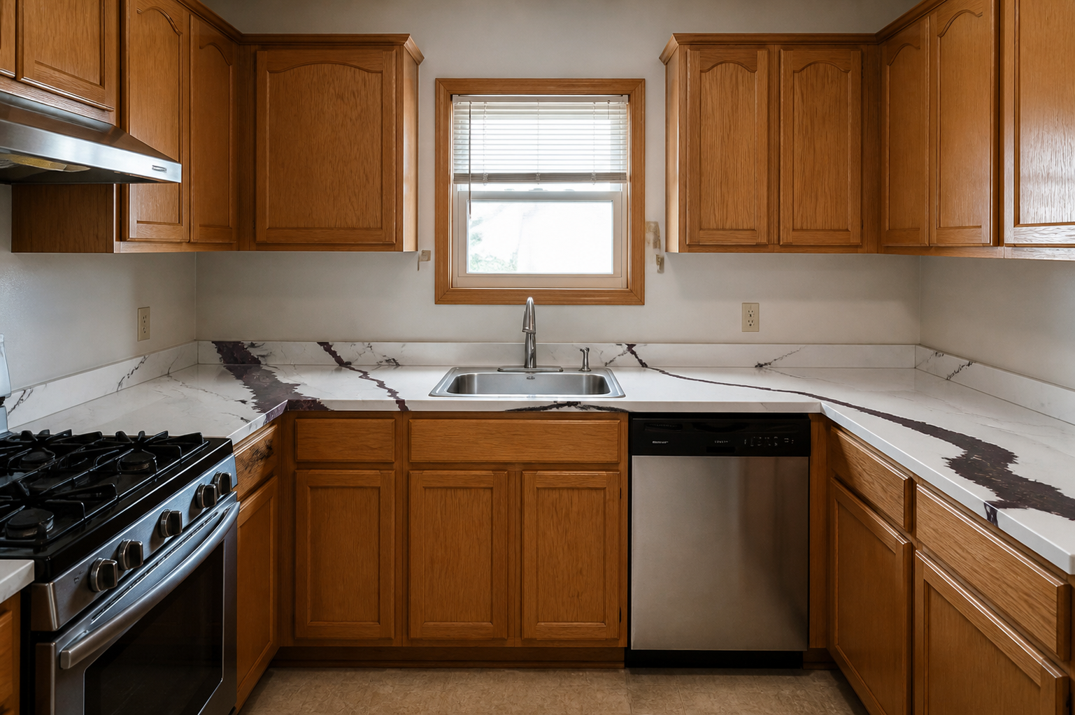 Calacatta Viola kitchen reference 2