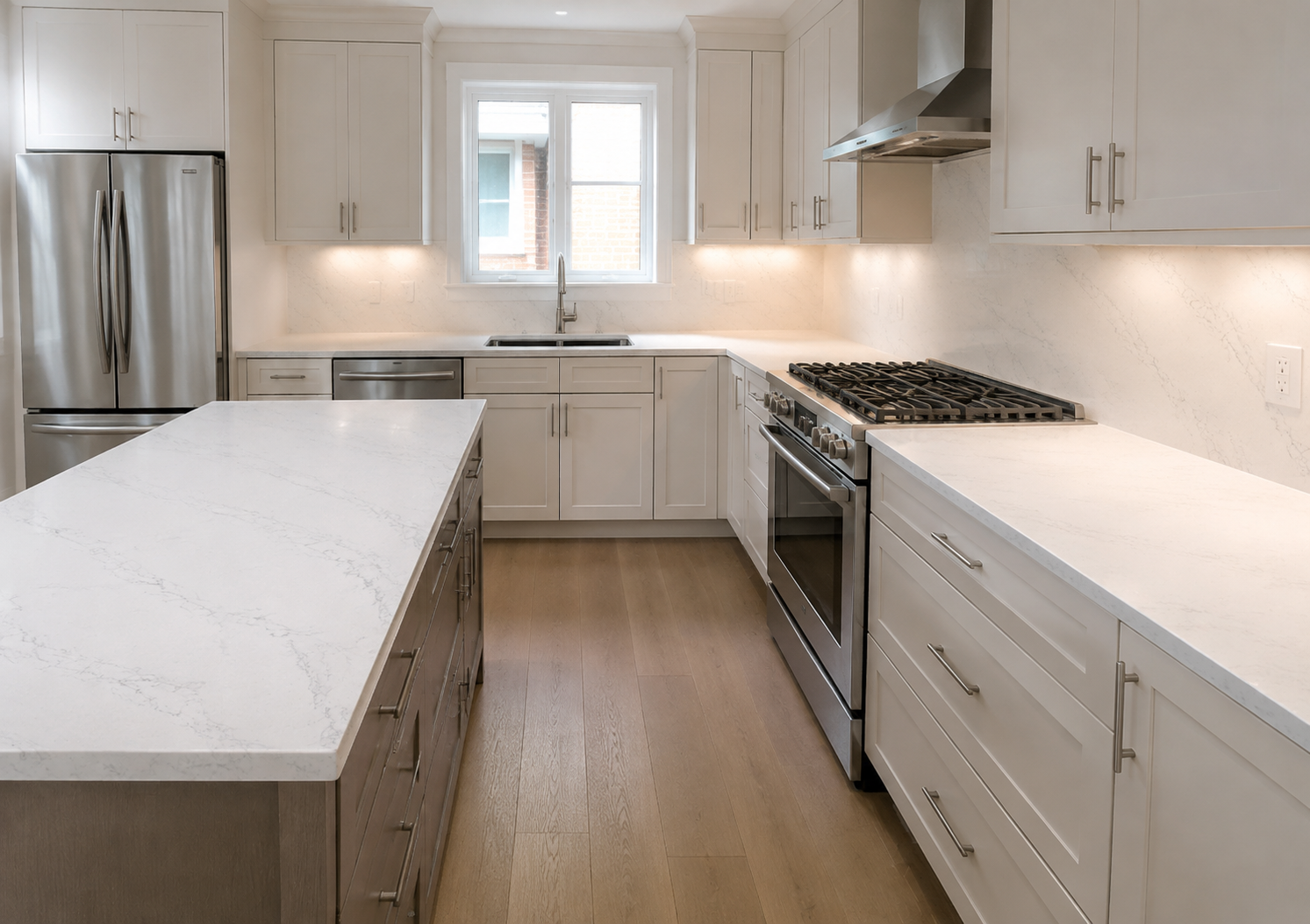 Frost Carrara kitchen reference 1