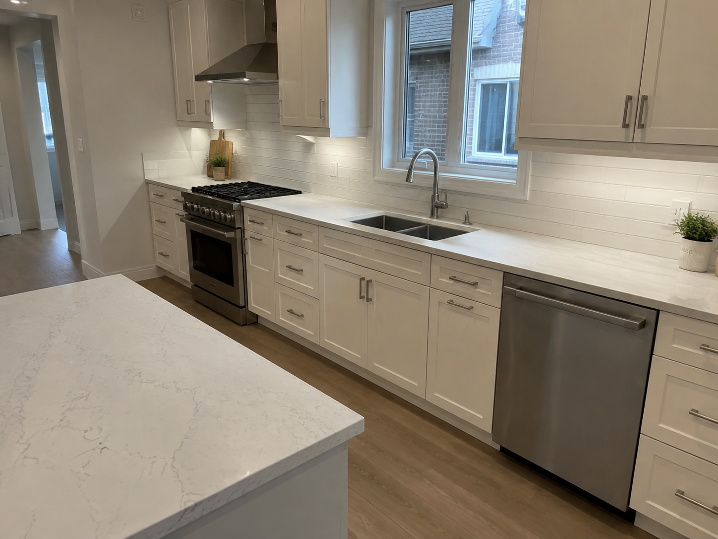 Soft Carrara kitchen reference 1