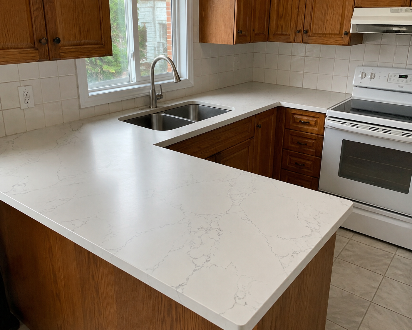 Soft Carrara kitchen reference 2