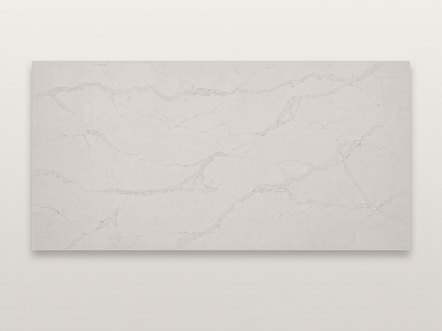 Greige Calacatta quartz material reference