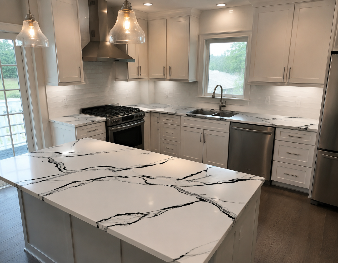 Panda White kitchen reference 1