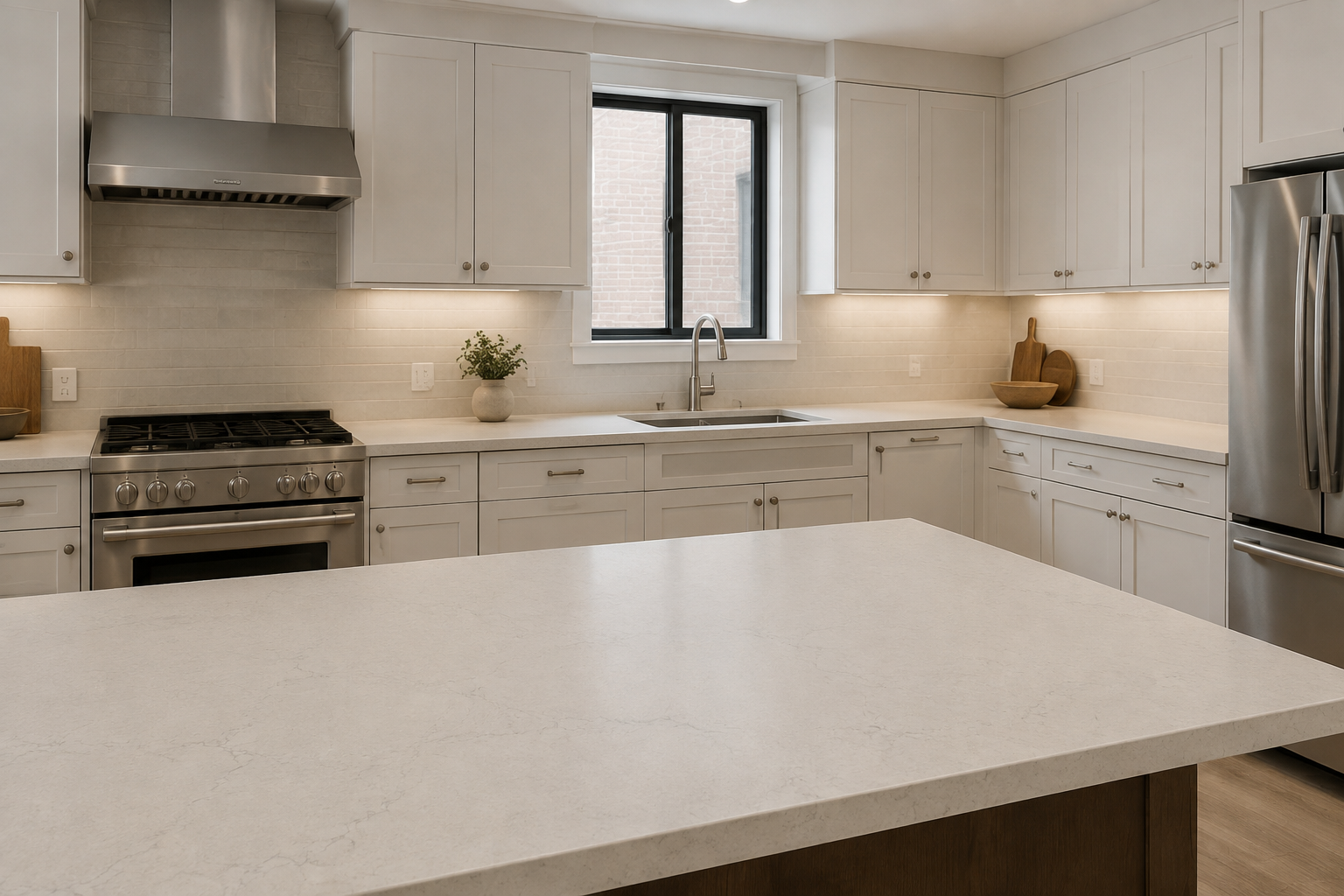 Warm Ivory kitchen reference 1