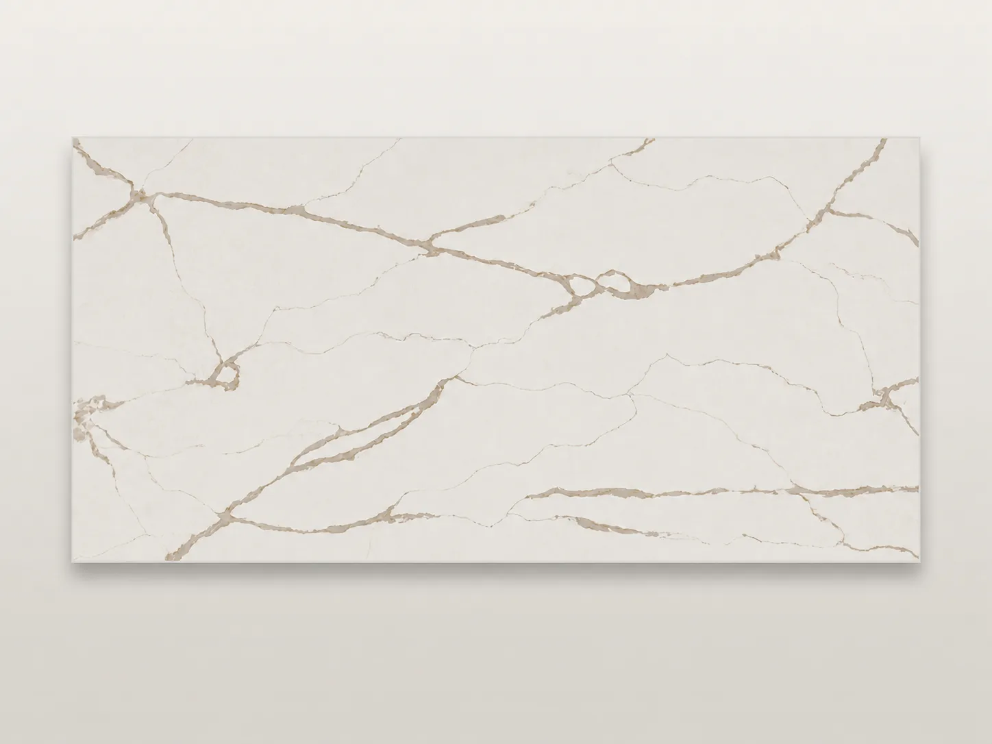 Calacatta Gold quartz slab