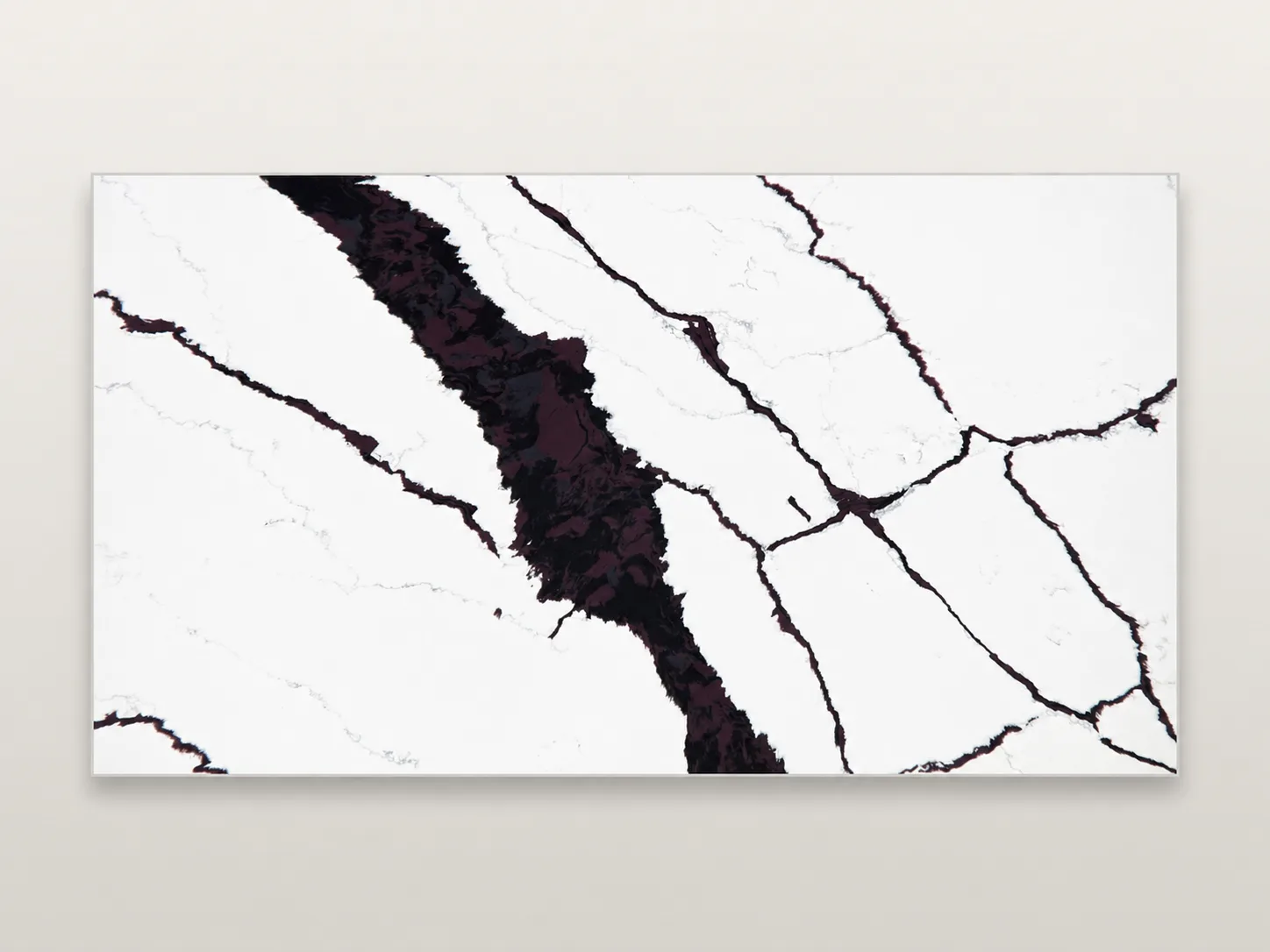 Calacatta Viola quartz slab