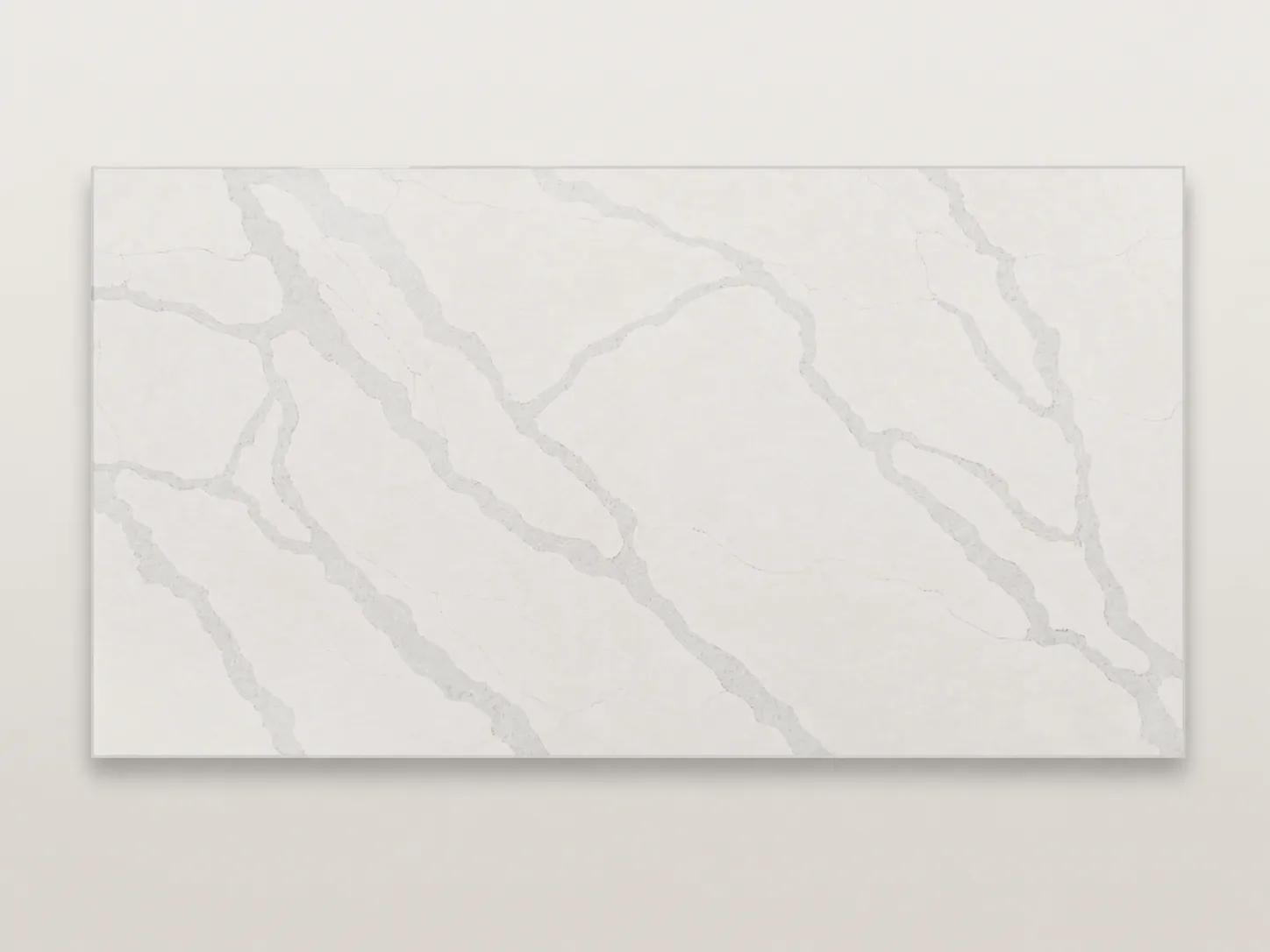 Calacatta White quartz slab